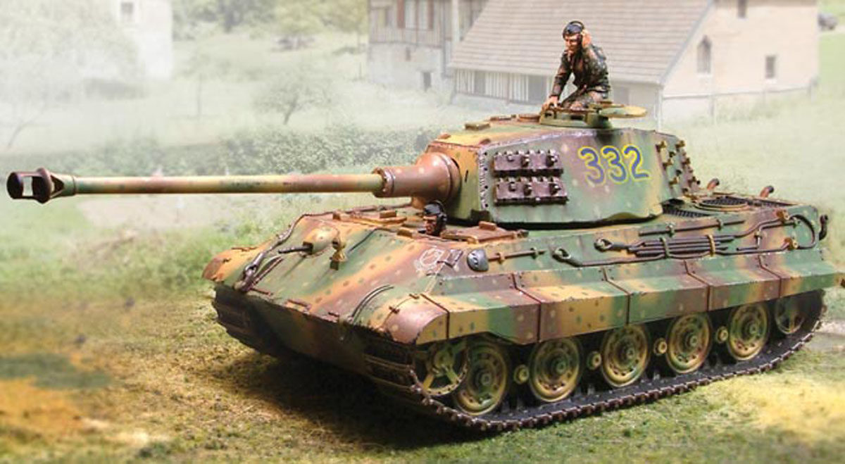 KING TIGER Henschel Turret Senza zimmerit (Versione Normandia)