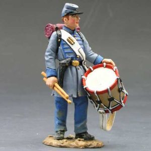 Giovane tanburino confederato