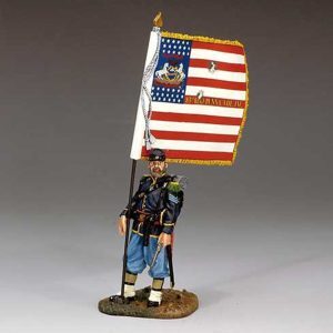 Sergente nordista con bandiera