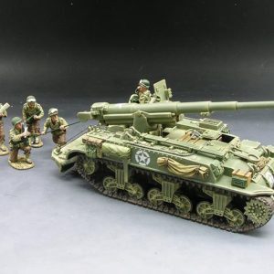 Obice da 155mm semovente montato su chassis di Sherman