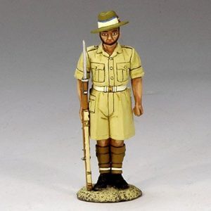 Soldato Gurkha sull'attenti