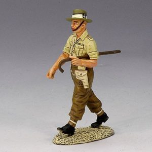 Ufficiale dell'Esercito Indiano in marcia