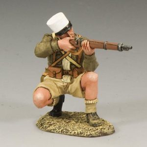 Legionario in gionocchio che prende la mira