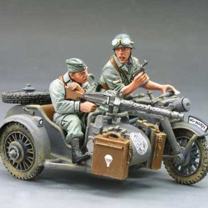 Sidecar armato in azione