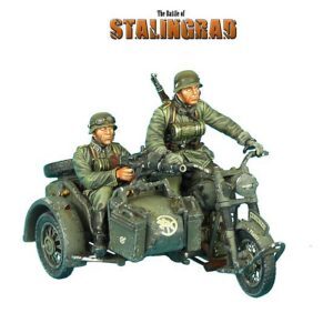 German BMW R75 Motorcycle Combination - 24th Panzer Division