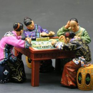 giocatori di Mahjong