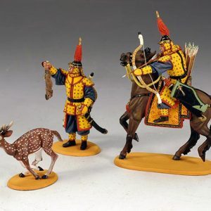 Guardie del corpo dell'Imperatore a caccia