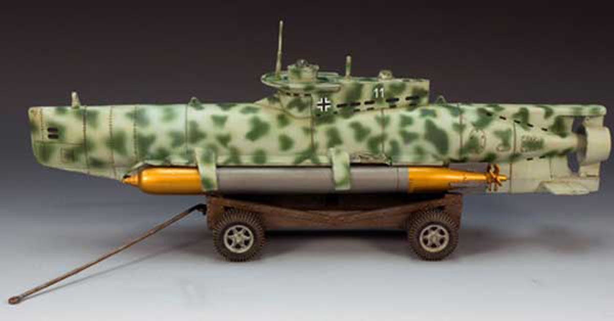 Sottomarino U-Boot U-127 SEEHUND (Edizione Limitata)
