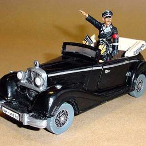 Black Mercedes Staff Car with Himmler
