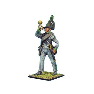 Soldato dell'avanguardia di Brunswick con corno