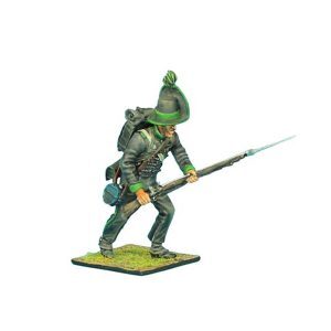 Soldato dell'avanguardia di Brunswick che carica
