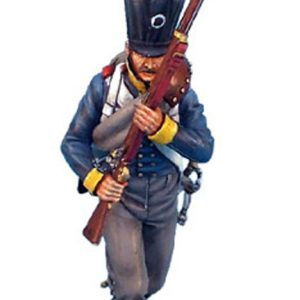 Moschettiere Prussiano che carica col moschetto sollevato #2 - Waterloo 1815