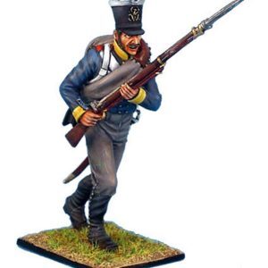 Moschettiere Prussiano con shako che avanza #2 - Waterloo 1815