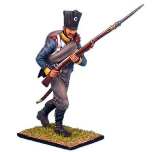Moschettiere Prussiano con shako inguainato alla carica #2 - Waterloo 1815