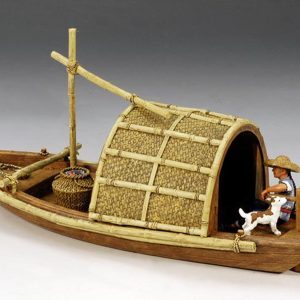 Sampan con timoniere (Opaco)