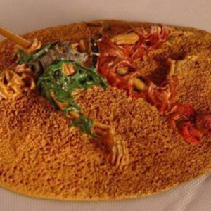 Scheletro di pirata morto