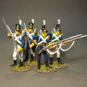 4 Line Infantry Loading, Set#1