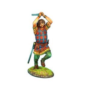 Gallic Warrior Charging and Swinging Sword