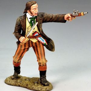 Jim Bowie che spara con pistola