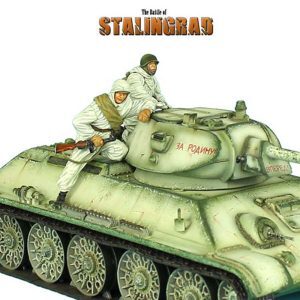 Russian Infantry Winter Tank Riders Set #3