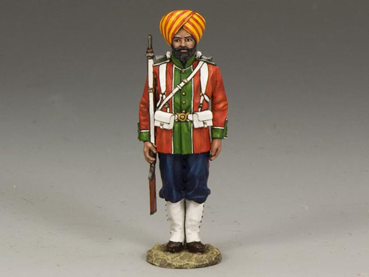 Ludhiana Sikhs Regiment Sull'attenti (Versione Lucida)
