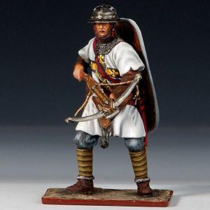 Teutonic Knight, Firing Crossbow