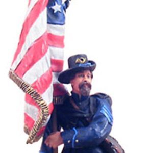 Union Iron Brigade Flagbearer at Rest No.1