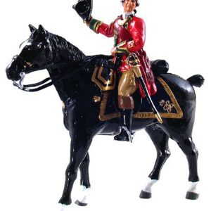 British 45th Regiment Officer Mounted 1754-1762