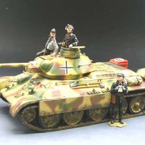 Carro armato russo T34 catturato dai tedeschi in forza alla 'Das Reich'