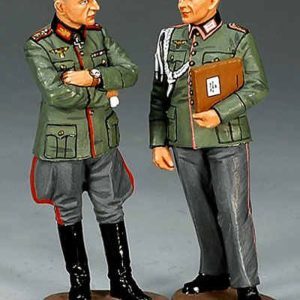 Generale della Wehrmacht che parla con l'Aiutante. Aggiunta a WS135(SL)