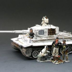 Carro tedesco Tigre con mimetica invernale