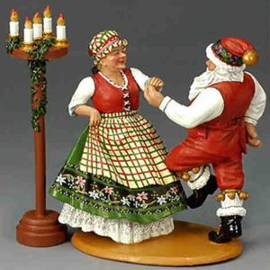 Babbo e Mamma Natale che si divertono!