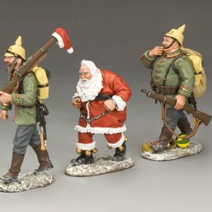Babbo Natale catturato dai soldati tedeschi
