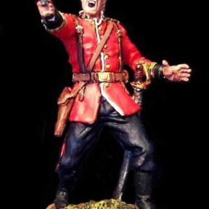 Tenente del 24ø a piedi, figlio di un Generale che spara con la pistola