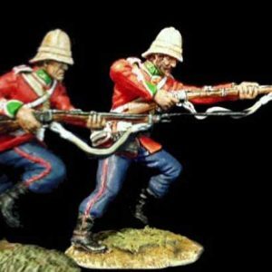 Soldati Inglesi che caricano con fucile