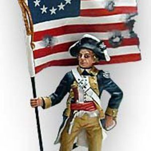 Portabandiera americano