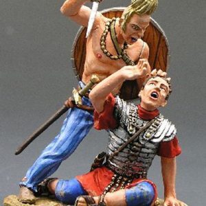 Barbaro che uccide un legionario