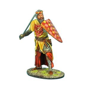 Crusader Knight in Verdun Famly Heraldry