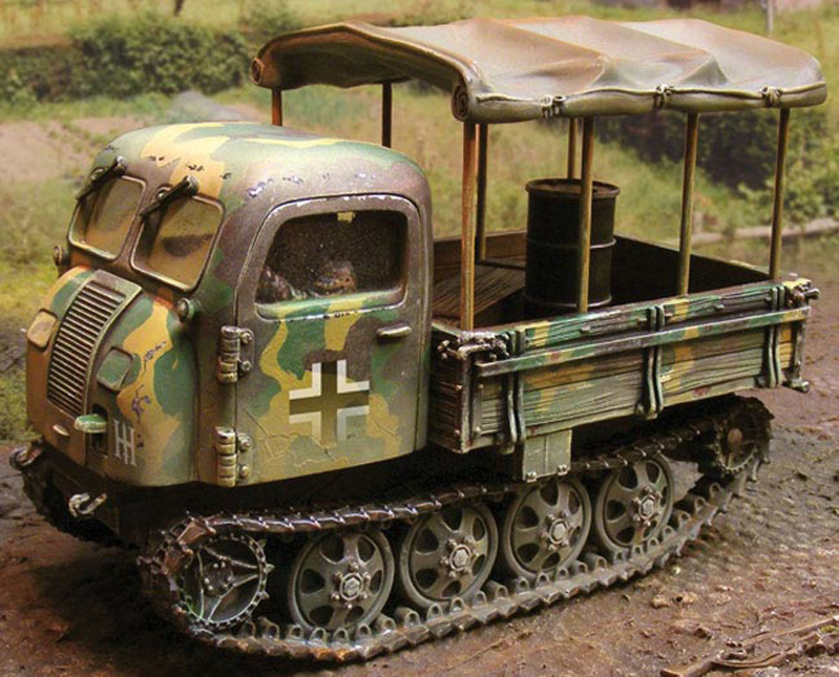 Raupenschlepper - Trattore cingolato (Normandia)