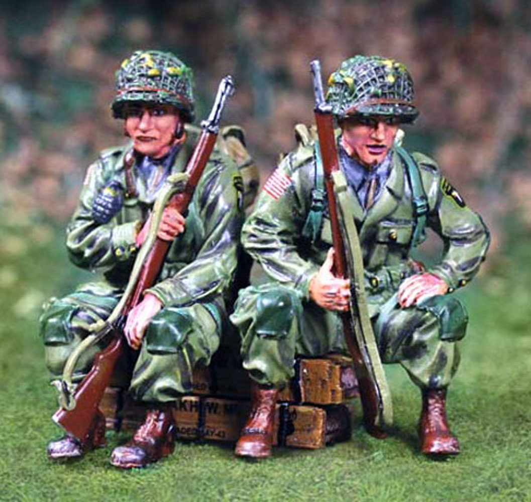 101st Riders/Jeep 2 figs