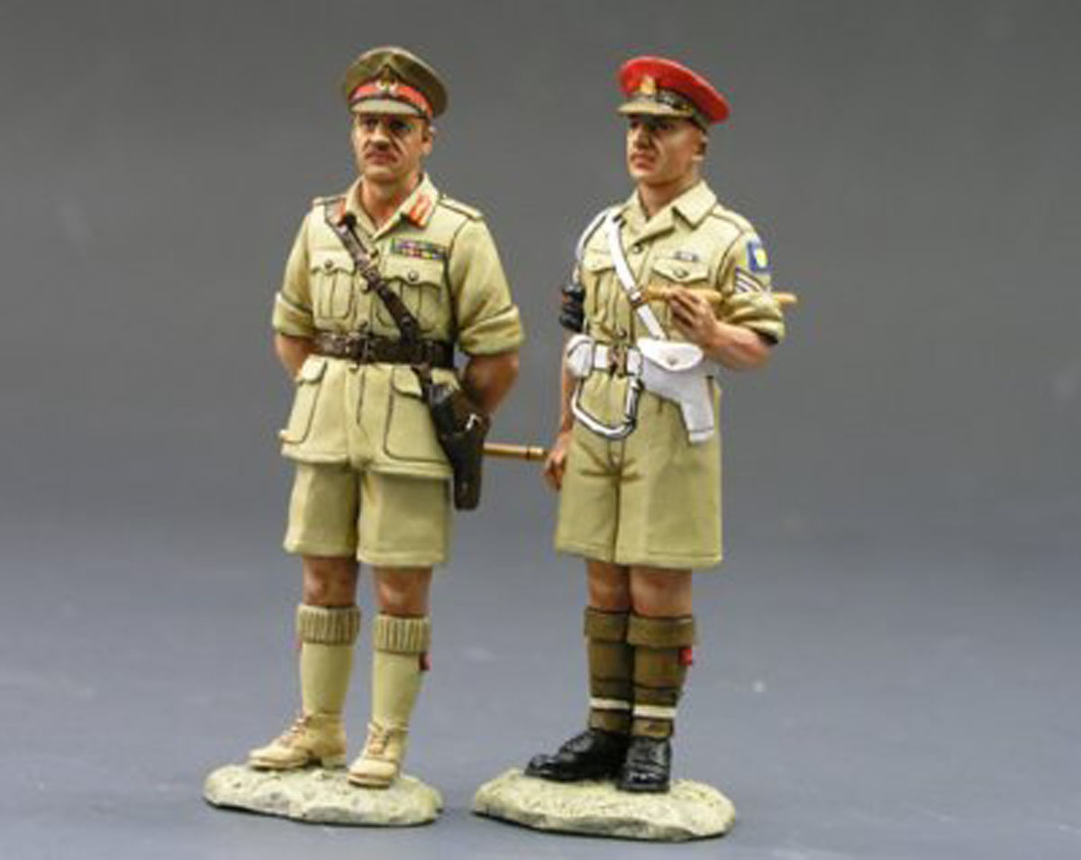 Generale Aarold Alexander con Polizziotto Militare