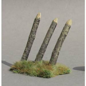 PALI DI LEGNO INCLINATI (DIFESA CAVALLERIA)