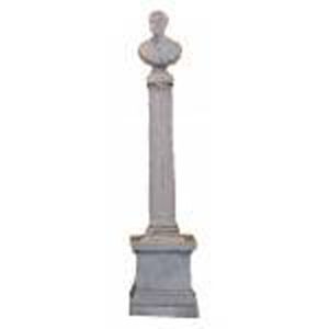 BUSTO DI IMPERATORE SU PIEDISTALLO