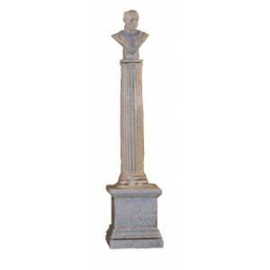 BUSTO DI SENATORE SU PIEDISTALLO