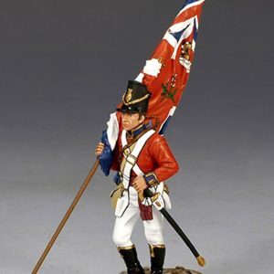 Alfiere che avanza coi colori del Re