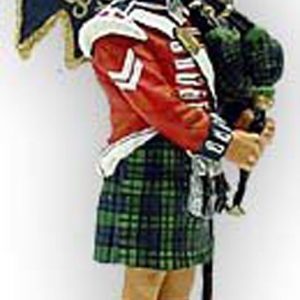 Suonatore scozzese di cornamusa della Black Watch