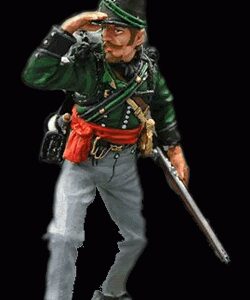 Sergente che scruta il nemico