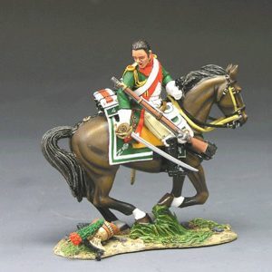 Dragone che attacca con la sciabola