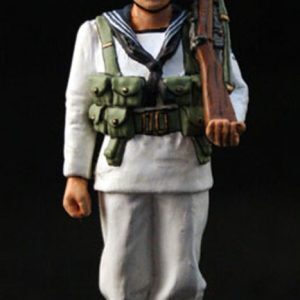 Sailor at attention