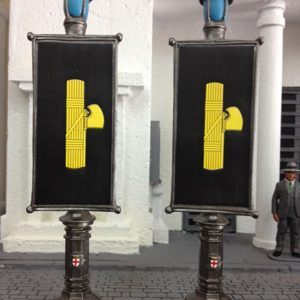 Coppia di lampioni (RESINA)